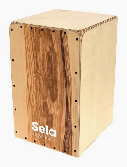 Sela Maestro Edition Cajon -Olea, dettaglio frontale