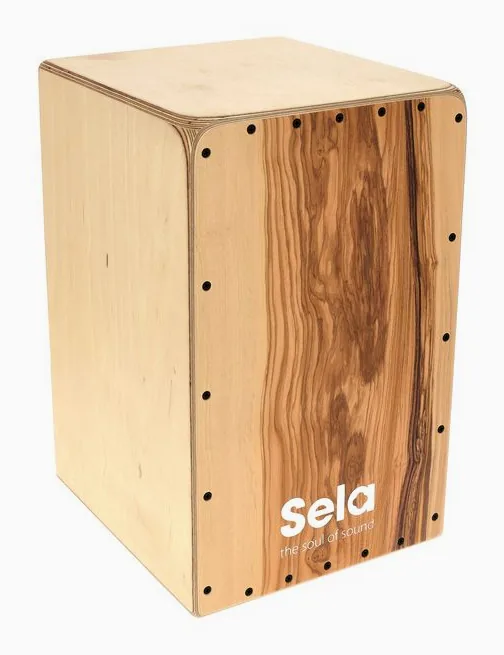 Sela Maestro Edition Cajon -Olea, su sfondo neutro, photo 3