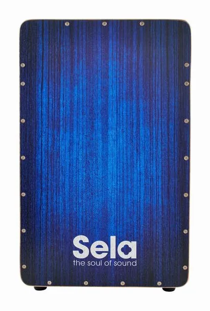 Sela SE 052 Varios Cajon Blue, su sfondo neutro, photo 2