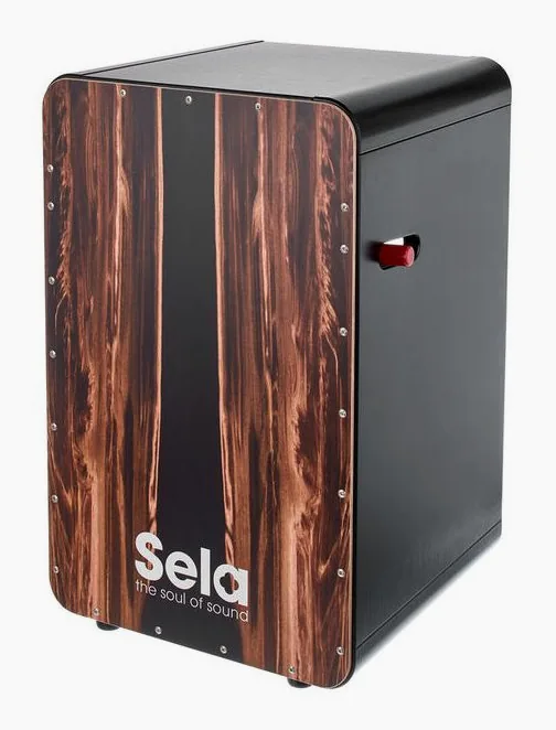 Sela SE 107 Casela Pro Dark Nut BK, di fronte su sfondo neutro
