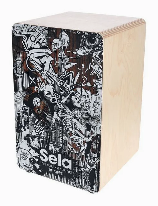 Sela SE 173 Art Series Sketch Cajon, vista frontale