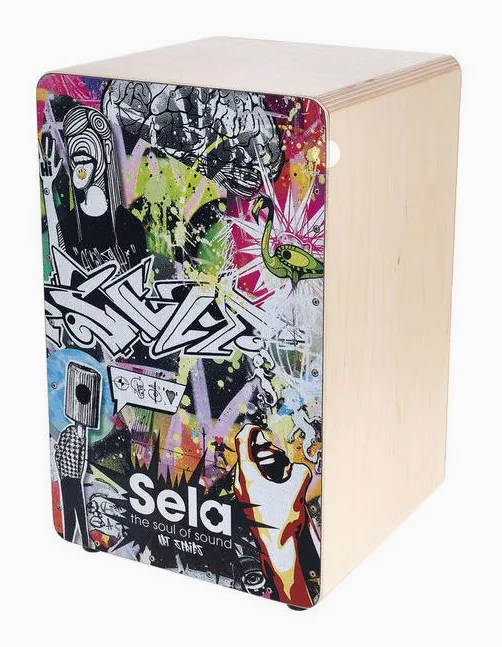 Sela SE 174 Art Series Urban Cajon, dettaglio frontale