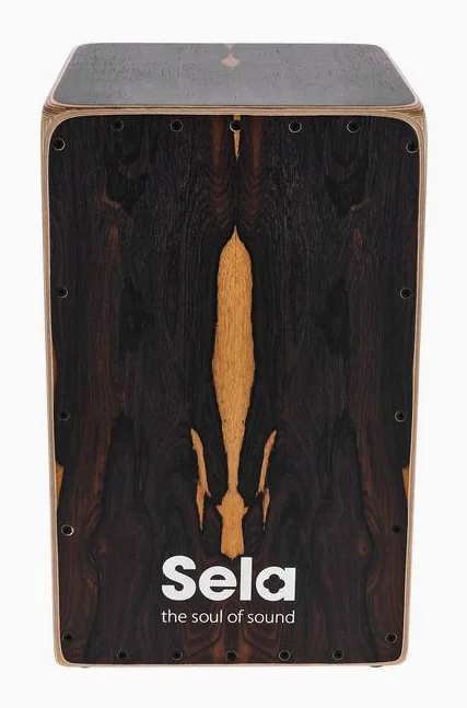 Sela SE-IC1 Iconic Cajon Ziricote, su sfondo neutro, photo 2