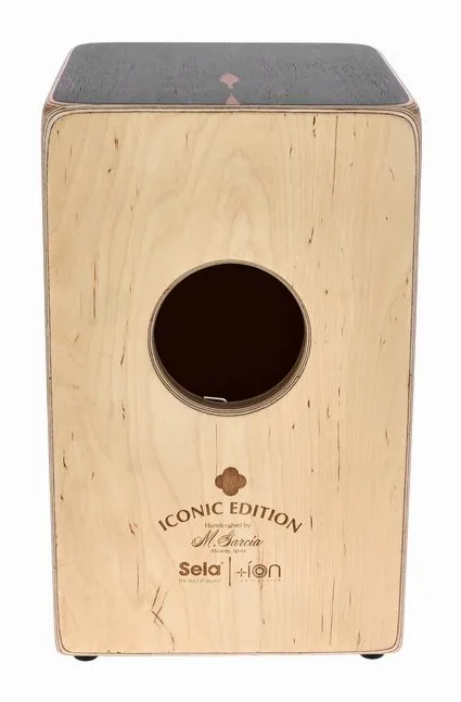 Sela SE-IC1 Iconic Cajon Ziricote, su sfondo neutro, photo 4