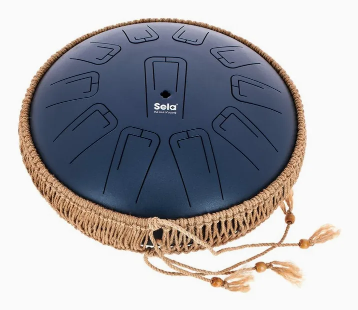 Sela Tongue Drum SETD13U3, di fronte su sfondo neutro