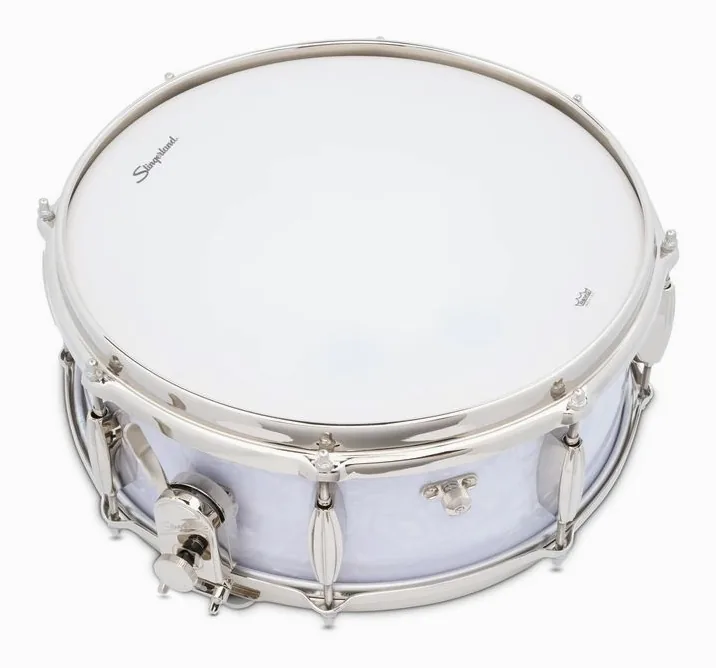 Slingerland 14"x5.5" Radio King Snare WMP, vista di tre quarti, photo 4