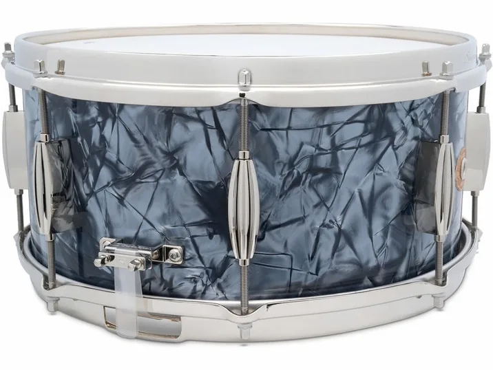 Slingerland 14"x6.5" Radio King Snare BDP, vista frontale, photo 2