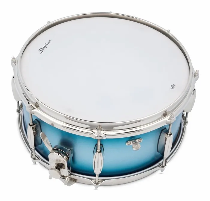Slingerland 14"x6.5" Radio King Snare BS, vista di tre quarti, photo 4