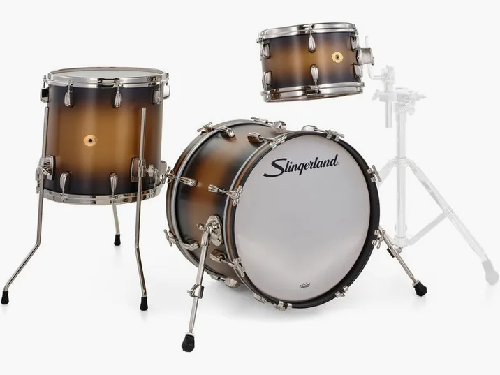 Slingerland 18" Radio King 3pc Kit BG, su sfondo neutro, photo 3