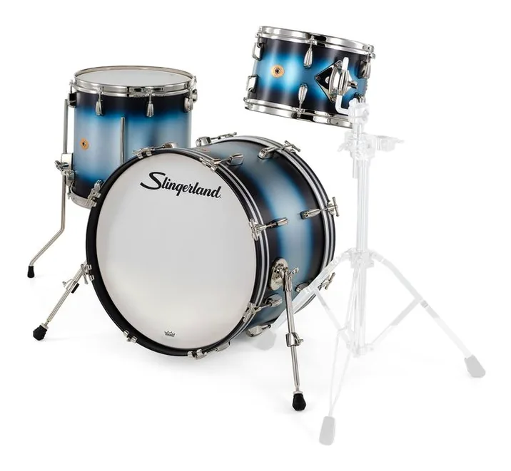 Slingerland 20" Radio King 3pc Kit BS, dettaglio frontale