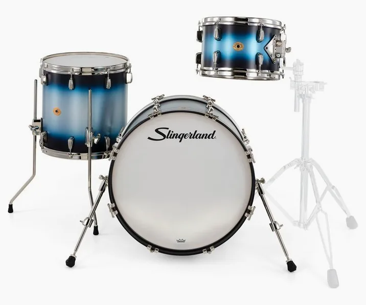 Slingerland 20" Radio King 3pc Kit BS, su sfondo neutro, photo 2