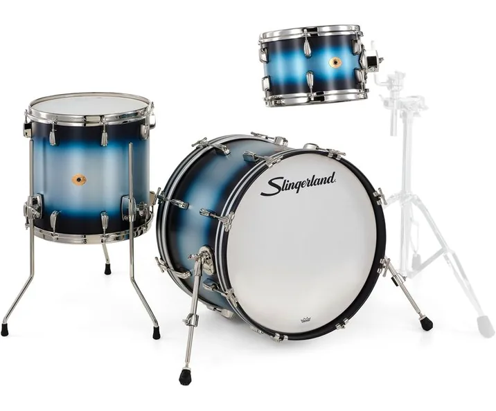 Slingerland 20" Radio King 3pc Kit BS, vista frontale, photo 3