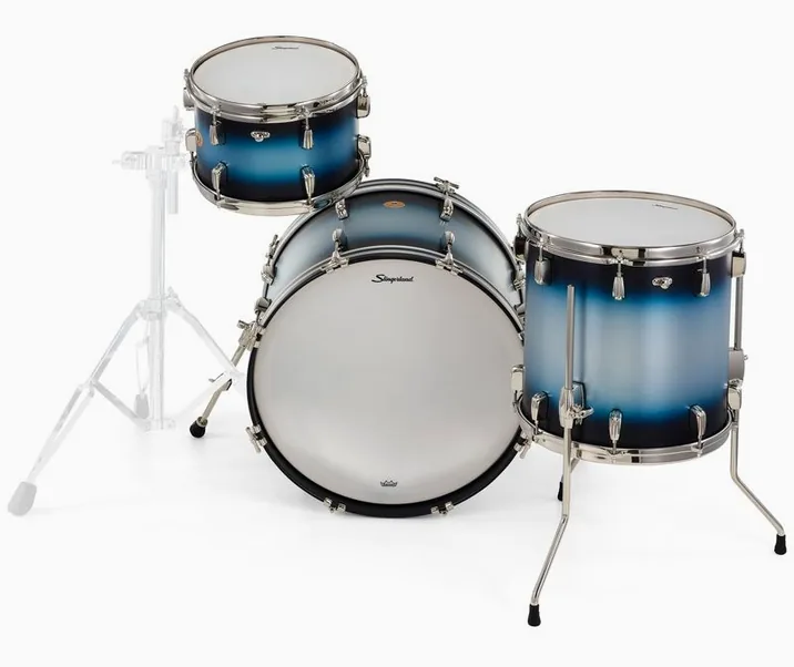Slingerland 20" Radio King 3pc Kit BS, vista di lato, photo 4
