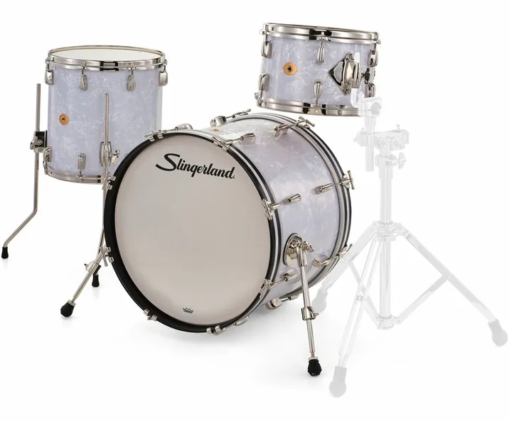 Slingerland 20" Radio King 3pc Kit WMP, vista frontale