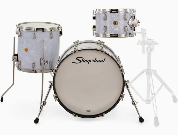 Slingerland 20" Radio King 3pc Kit WMP, vista frontale, photo 2