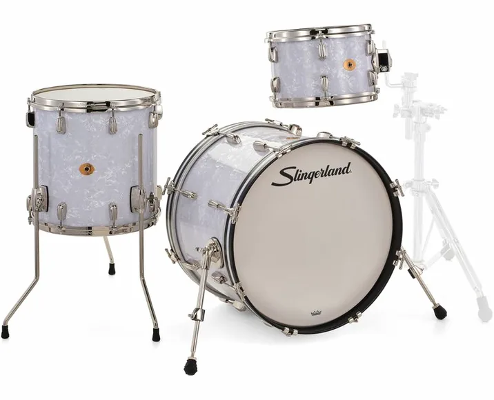 Slingerland 20" Radio King 3pc Kit WMP, vista di lato, photo 3