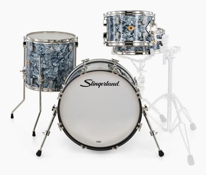 Slingerland 20" Radio King 4pc w/Snare BDP, dettaglio ravvicinato, photo 2