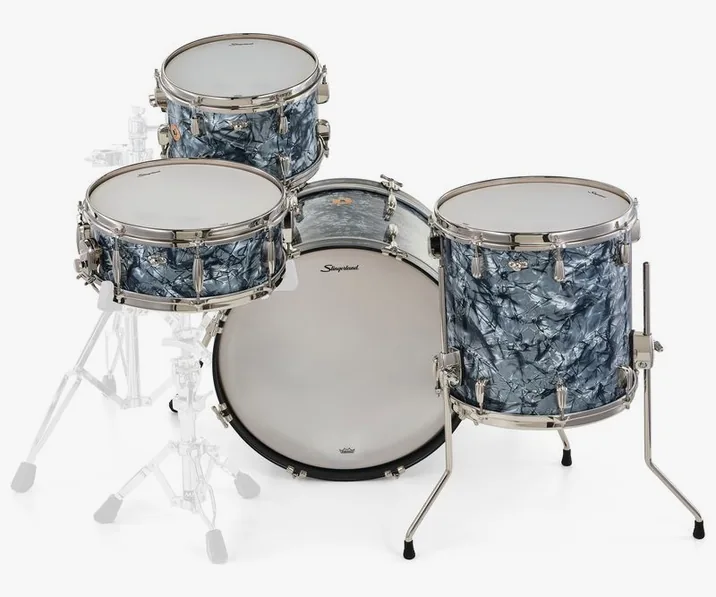 Slingerland 20" Radio King 4pc w/Snare BDP, dettaglio ravvicinato, photo 4