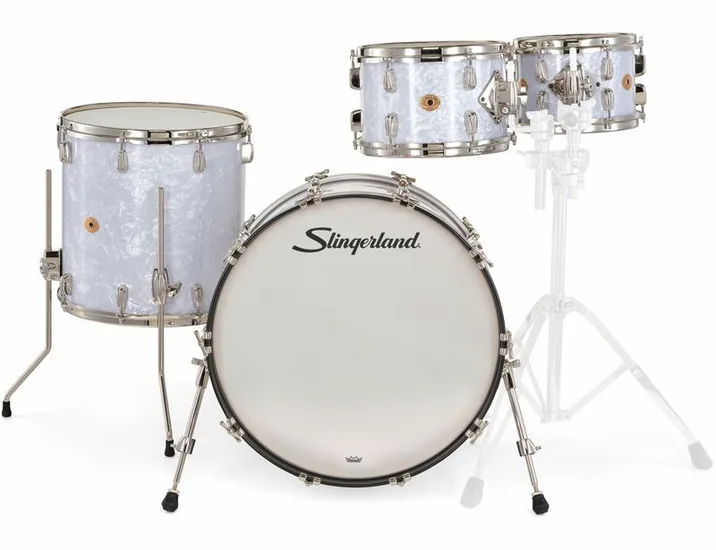 Slingerland 22" Radio King 4pc Kit WMP, dettaglio ravvicinato, photo 2