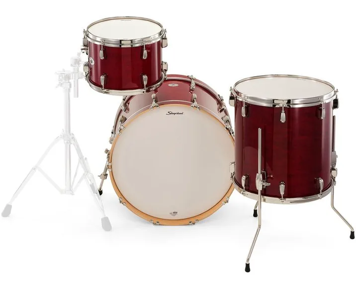 Slingerland 22" Studio King 3pc Kit RCR, vista dall'alto, photo 4