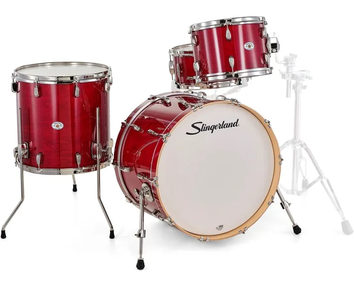 Slingerland 22" Studio King 4pc w/SN RCR, vista dall'alto, photo 3