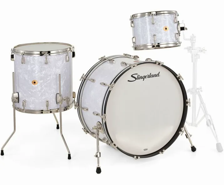Slingerland 24" Radio King 3pc Kit WMP, vista dall'alto, photo 3