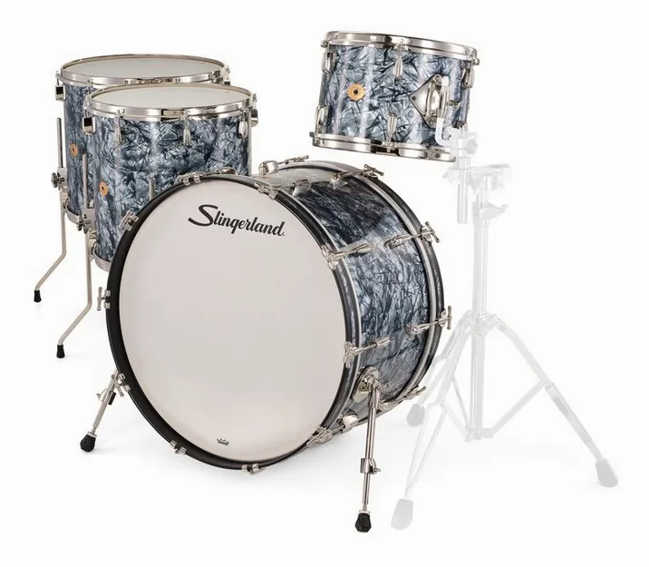 Slingerland 24" Radio King 4pc Kit BDP, di fronte su sfondo neutro