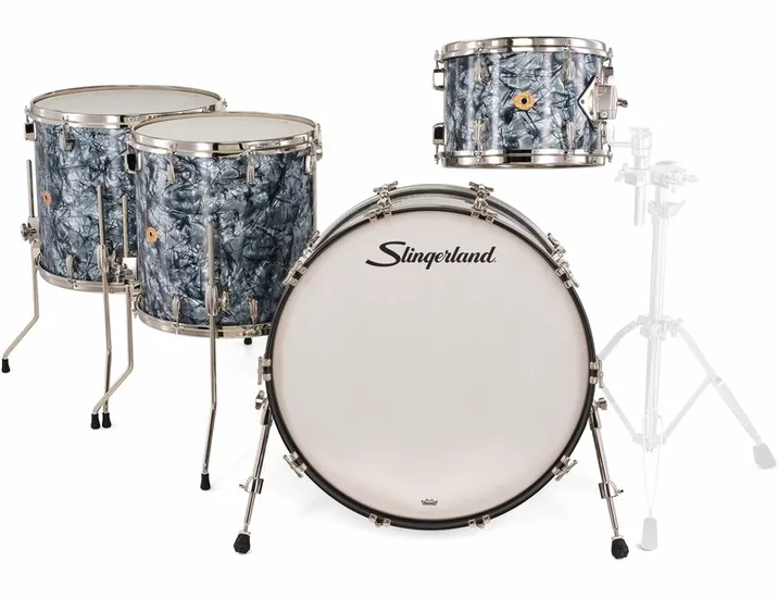 Slingerland 24" Radio King 4pc Kit BDP, vista frontale, photo 2
