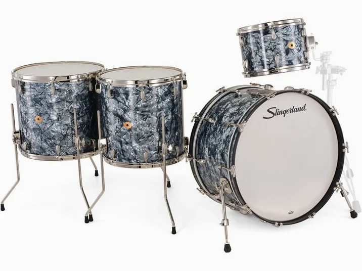 Slingerland 24" Radio King 4pc Kit BDP, vista di tre quarti, photo 3