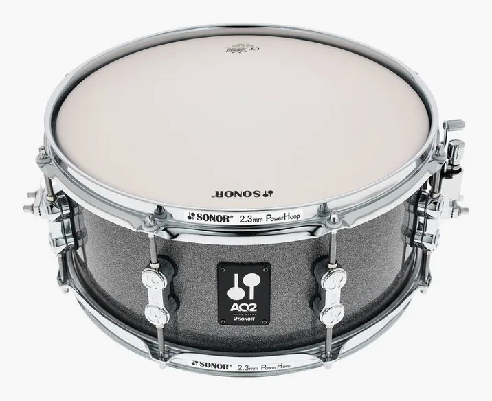 Sonor 13"x06" AQ2 Snare Drum TQZ, dettaglio frontale