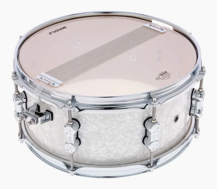 Sonor 13"x06" AQ2 Snare Drum WHP, su sfondo neutro, photo 4
