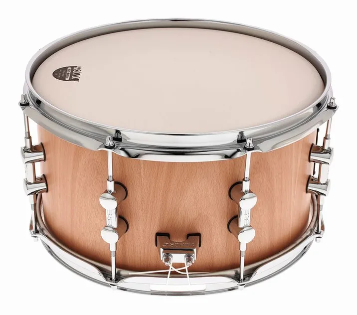 Sonor 13"x07" Kompressor Snare Beech, su sfondo neutro, photo 2