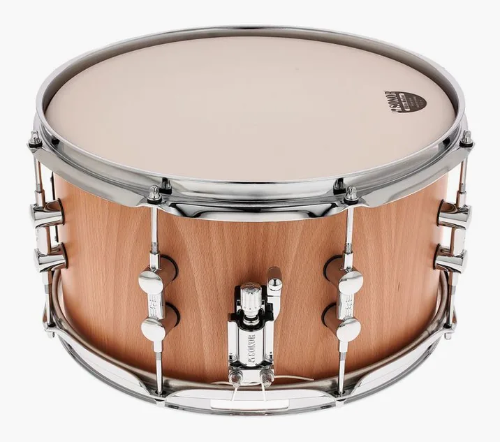 Sonor 13"x07" Kompressor Snare Beech, su sfondo neutro, photo 3