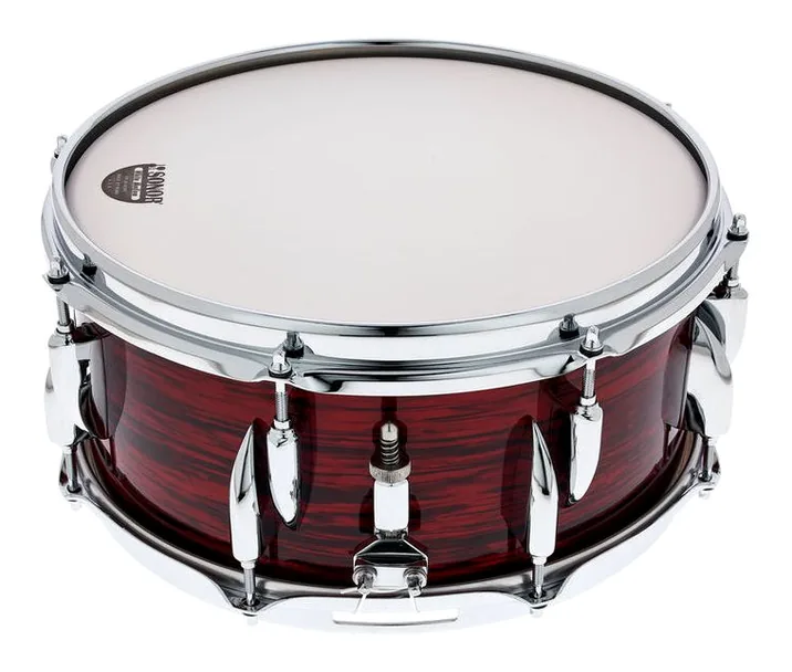 Sonor 13"x6" Vintage Snare Red Oy, vista dall'alto, photo 2