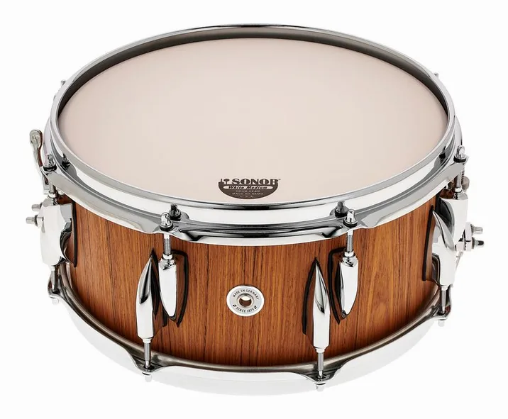 Sonor 13"x6" Vintage Snare Teak, vista di lato, photo 4