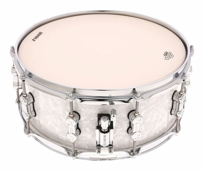 Sonor 14"x06" AQ2 Snare Drum WHP, vista frontale, photo 2