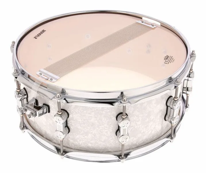 Sonor 14"x06" AQ2 Snare Drum WHP, su sfondo neutro, photo 4