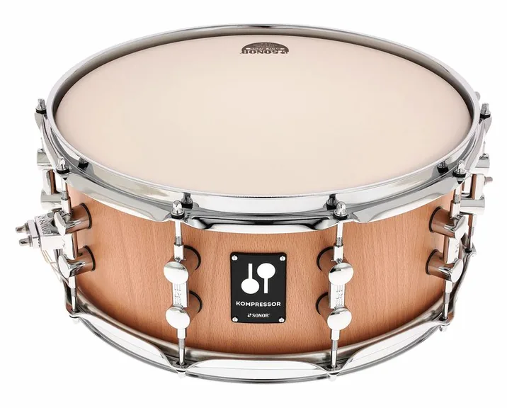 Sonor 14"x06" Kompressor Snare Beech, vista frontale