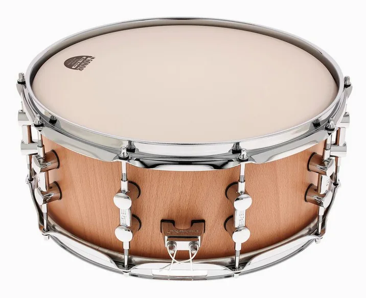 Sonor 14"x06" Kompressor Snare Beech, vista frontale, photo 4