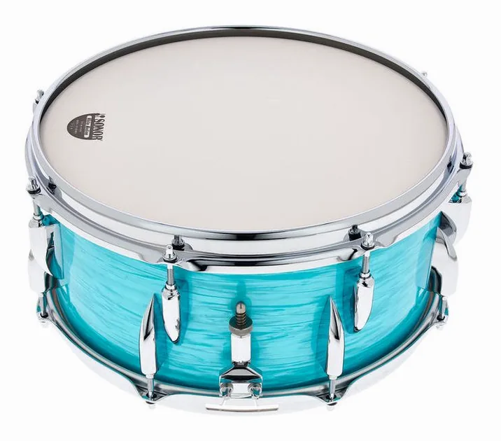 Sonor 14"x6,5" Vintage Snare C. Blue, vista frontale, photo 2