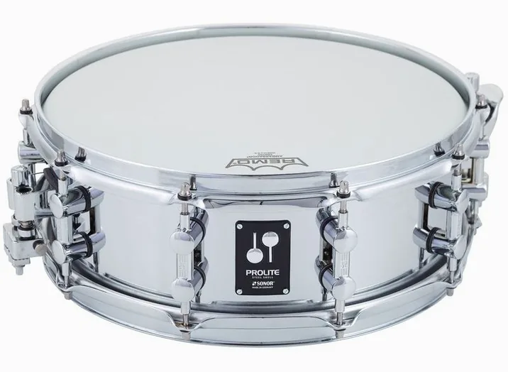 Sonor 14"x05" ProLite Snare Steel, dettaglio frontale
