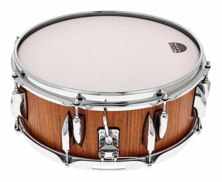 Sonor 14"x5,75" Vintage Snare Teak, vista frontale, photo 2
