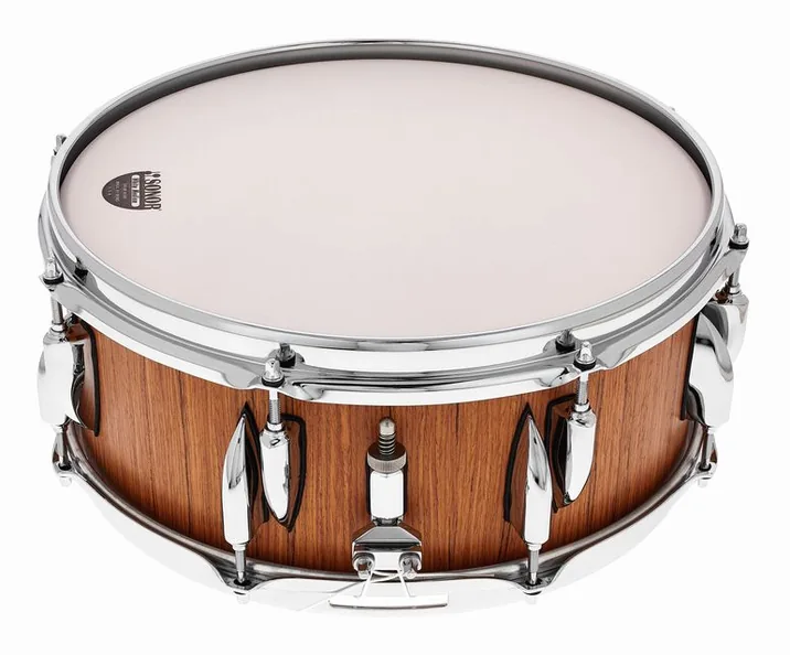 Sonor 14"x5,75" Vintage Snare Teak, vista di lato, photo 4