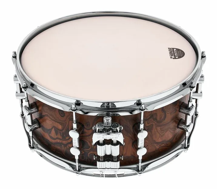 Sonor 14"x6.5" MOM. Snare Maple CBU, dettaglio ravvicinato, photo 3