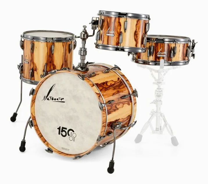 Sonor 150th Craftsmen's Set #AFM, vista frontale