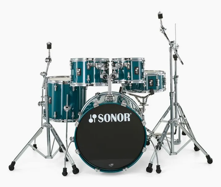 Sonor AQ1 Studio Set Caribbean Blue, vista di lato, photo 2