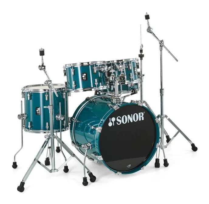 Sonor AQ1 Studio Set Caribbean Blue, vista di tre quarti, photo 3