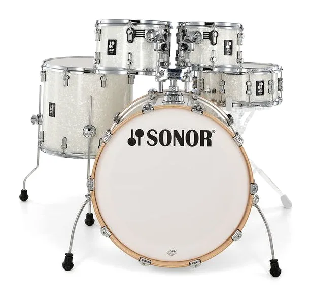 Sonor AQ2 Studio Set WHP, su sfondo neutro