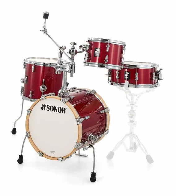 Sonor AQX Jungle Set RMS, di fronte su sfondo neutro