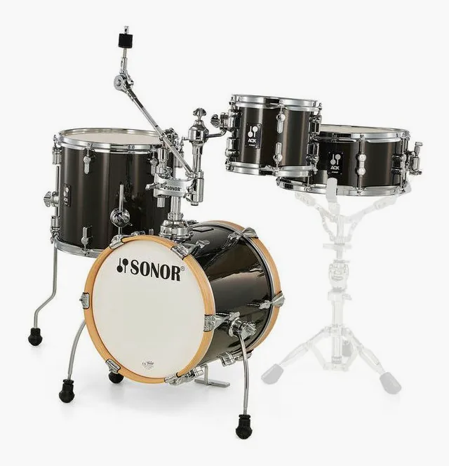 Sonor AQX Micro Set BMS, vista frontale